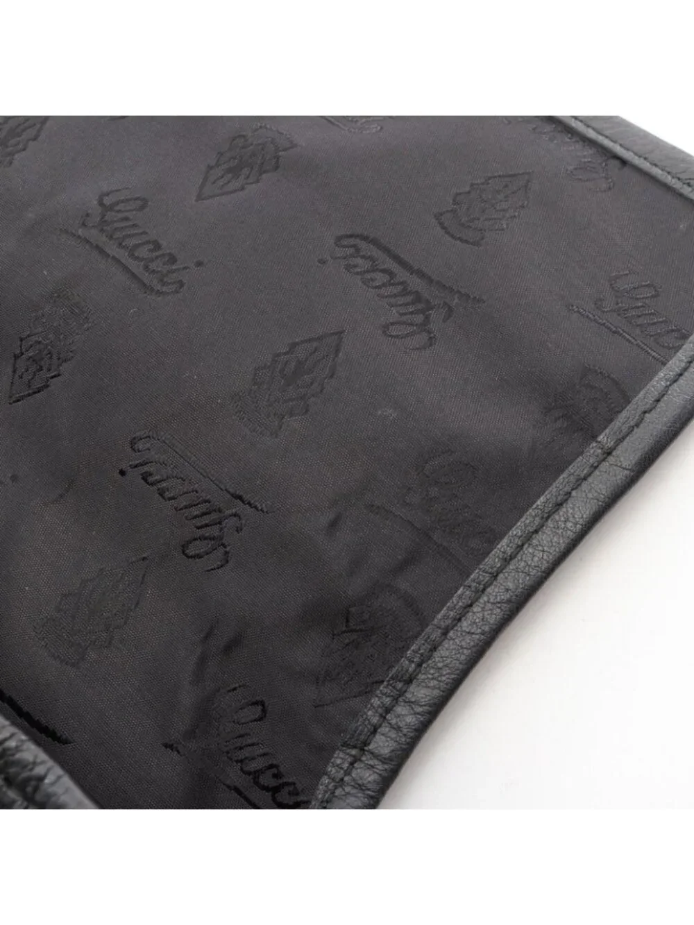 Gucci Shoulder Bag Guccissima Black Leather Guccissima
